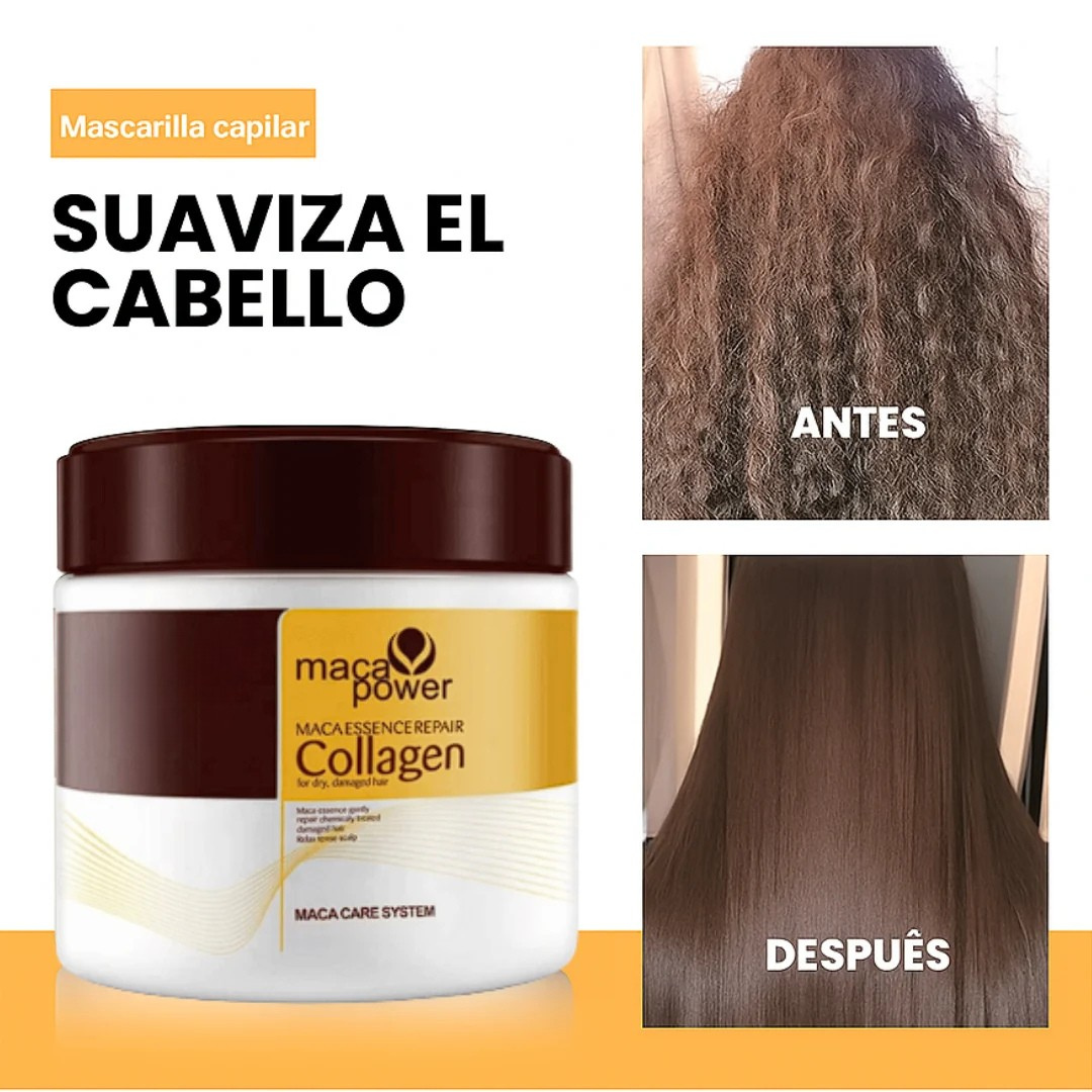 Tratamiento Capilar con Colágeno de 200 ml – ¡Repara, Hidrata y Fortalece tu Cabello!